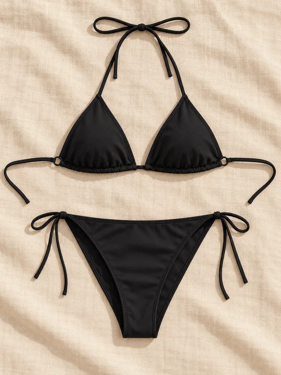 Conjunto Cortininha Premium na cor Preto
